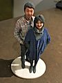 3D selfie in 1-20 scale as received from Shapeways, the printer company for Madurodam's Fantasitron IMG 4557 FRD
