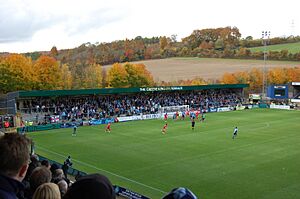 Adams Park - Greene King IPA Terrace