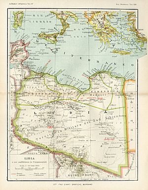 Administrative subdivision of Italian Libya