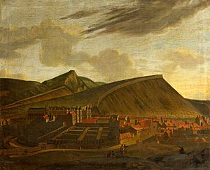 Anglo-Dutch School - A View of Holyrood Palace, Edinburgh - 453800 - National Trust