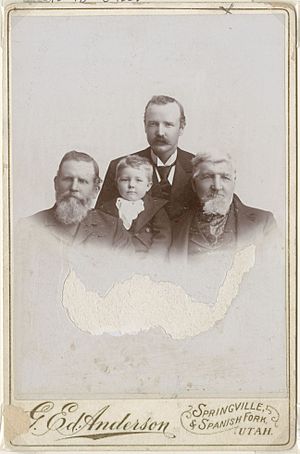 Archibald Gardner and family