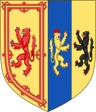 Arms of Mary of Guelders