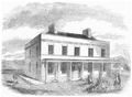 Asylum for insane soldiers, Fort Pitt, Chatham, Kent. 1857