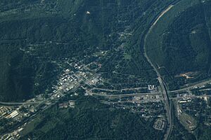 Aerial view of Attalla