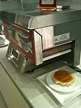 A Popcake pancake machine