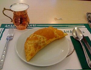 Ayran+Çibörek