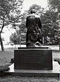 Back of the Lincoln Monument of Hingham, MA by Charles Keck. Photo from the SIRIS web page.