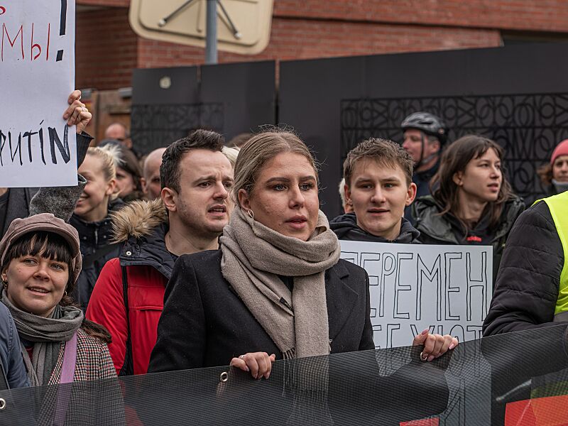 Berlin demonstration after Navalny's murder asv2024-02-18 img11