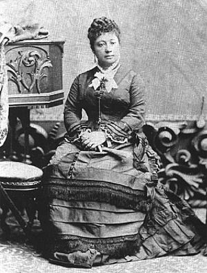 Bernice Pauahi Bishop, San Francisco, 1875