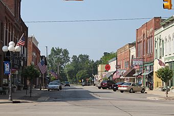 Blissfield township business district.JPG