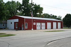 Bondville Illinois Fire Station