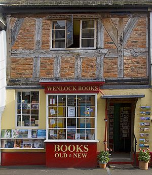 Bookshop in Much Wenlock