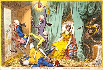 Britannia-between-Death-and-the-Doctors-Gillray