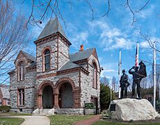 Burnside Memorial Building and Civil War Memorial