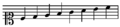 C scale soprano clef