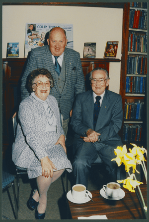 Colin and Rhonnie Thiele with Max Fatchen 2000