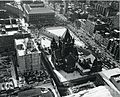 Copley Square from old John Hancock Building, 1950s