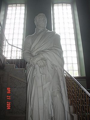 Dalkeith Palace, statue of Duke of Wellington