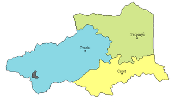 Districtes del departament dels Pirineus Orientals
