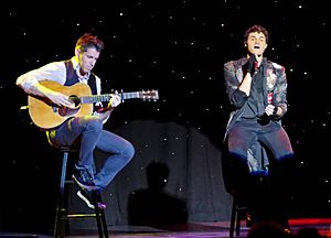EJay Day on MS Veendam, with unidentified guitar player