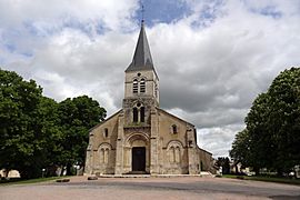 The church of Notre-Dame in Boucé
