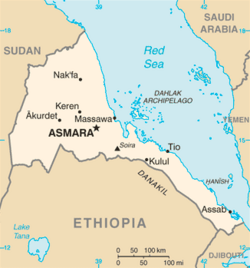 Eritrea-CIA WFB Map