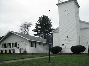 First Baptist Church of Deerfield in Utica New York designated 11 July 1985