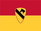 Flag of the U.S. Army 1st Cavalry Division
