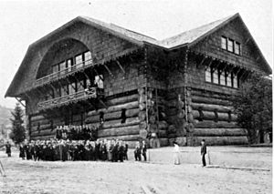 Forestry Building at Lewis and Clark Exposition