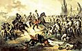 Francesco Giuseppe fra le truppe a Solferino 1859