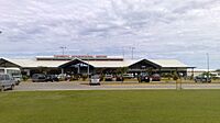 Fua'amoto International Airport Entrance