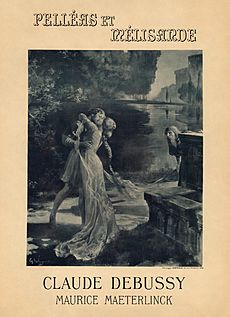 Georges Rochegrosse - Poster for the prèmiere of Claude Debussy and Maurice Maeterlinck's Pelléas et Mélisande