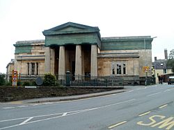 Grade II* listed Brecknock Museum, Brecon (geograph 2609201).jpg