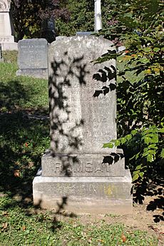 Grave of George Douglas Ramsay and Eliza Bales