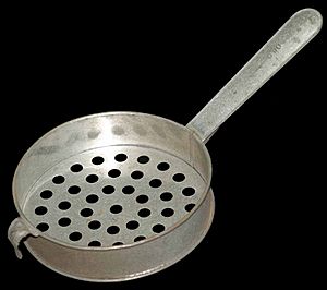 Halusky strainer without text
