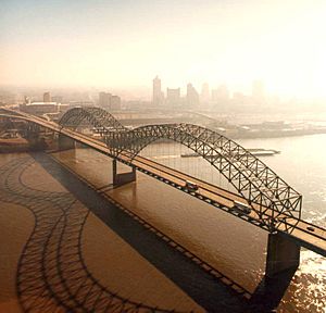 Hernando de Soto Bridge Memphis