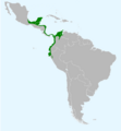 Icterus mesomelas map