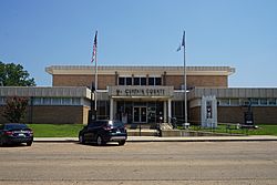 The McCurtain County Courthouse is located downtown in Idabel.