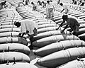 Indian workers at Hindustan Aircraft Factory in Bangalore 1944