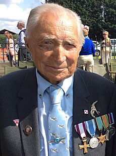 Jan Black-Stangryciuk and Air Commodore Charles Clarke in September 2017 (cropped)portrait
