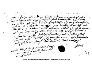 John clavell letter
