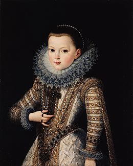 Juan Pantoja de la Cruz - Infanta Ana Mauricia - 1607