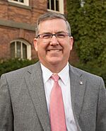 Kirk Schulz, WSU portrait (cropped)