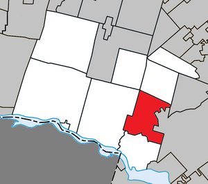 Location within Argenteuil RCM