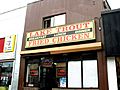 Lake Trout and Fried Chicken Shop on Greenmount Avenue, Baltimore, Maryland, USA