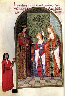 Los Reyes Católicos y la infanta doña Juana