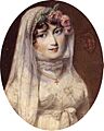 Mrs William Hayley, née Mary Welford, by English School of ca 1790