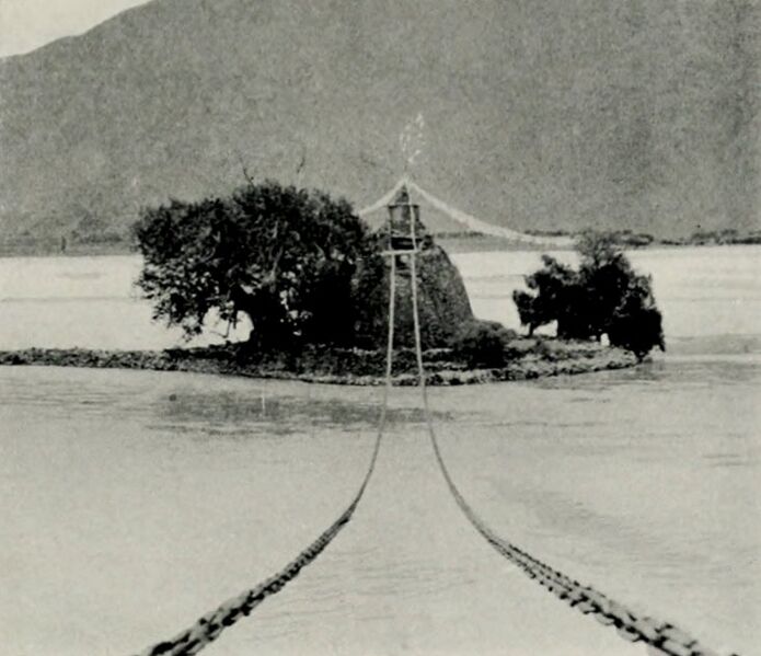 Old Chain-Bridge at Chaksam
