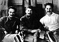 Ordzhonikidze, Stalin and Mikoyan, 1925