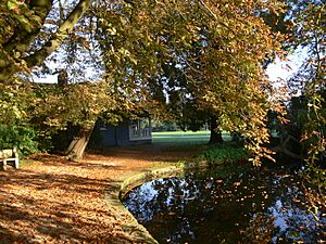 Oxford - Worcester College - lake playing field